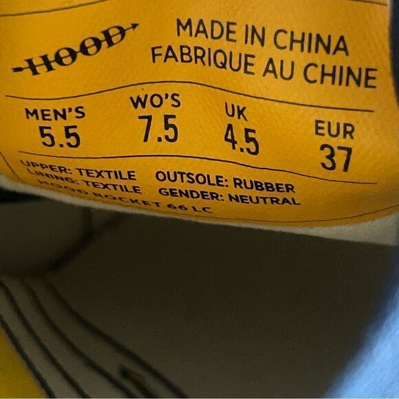 NEW Hood Rocket 66 LC Shoes Lace Up Sneakers Blue Size Womens 7.5 Mens 5.5 - Picture 8 of 9